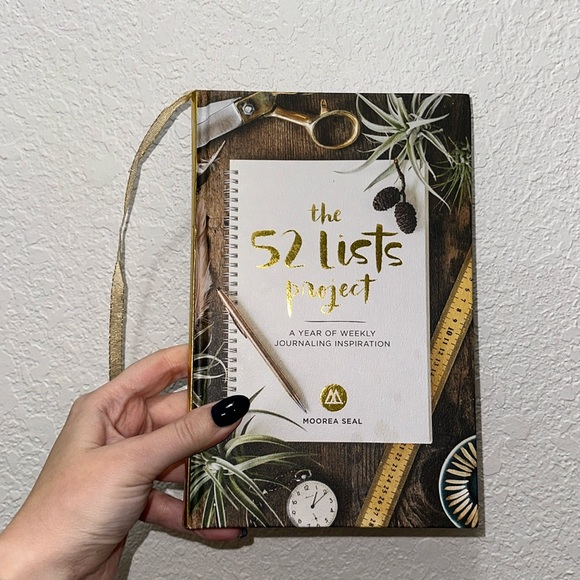 New “The 52 Lists Project” Book/Journal by Moorea Seal - Picture 2 of 5